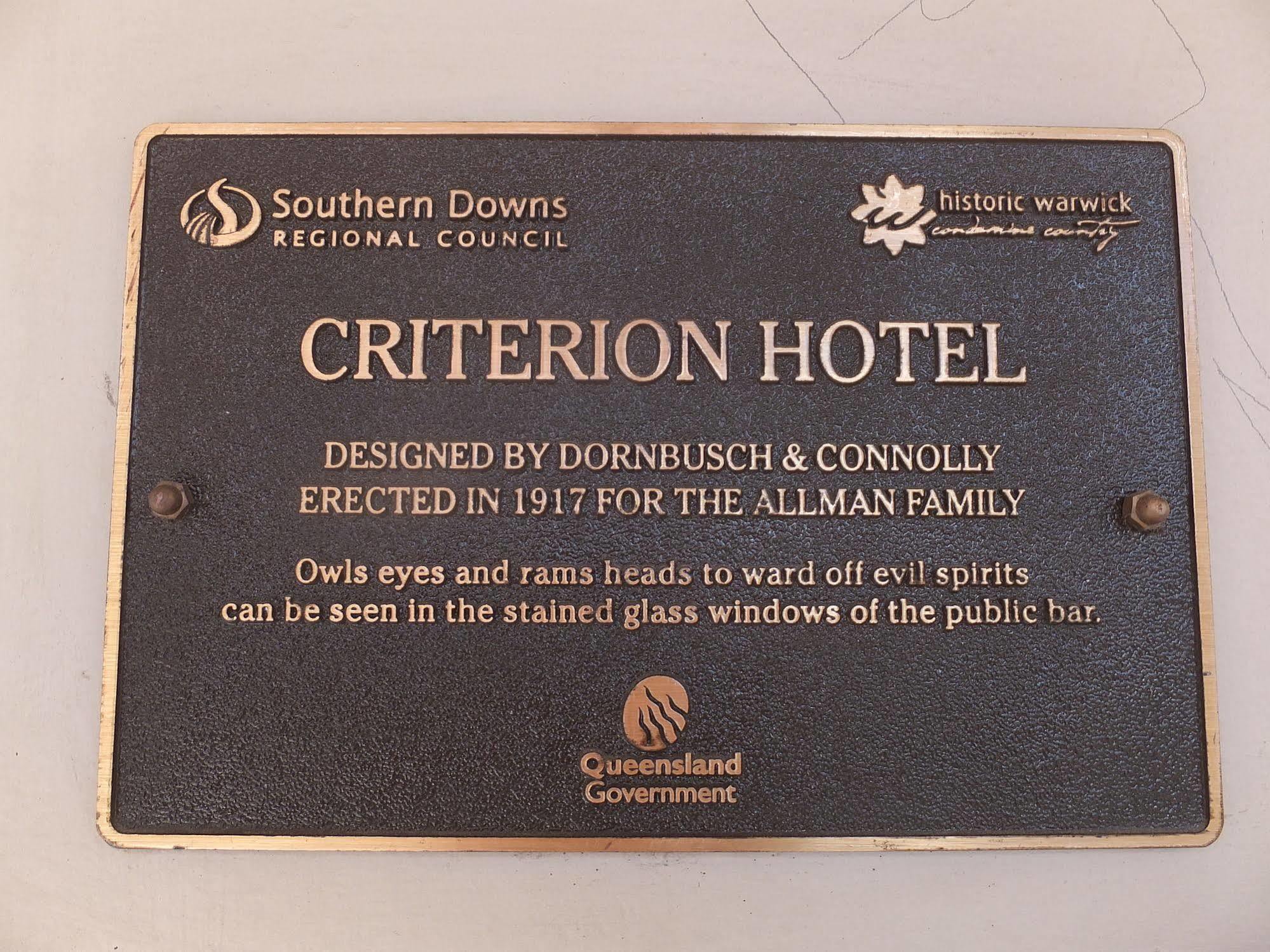 Criterion Warwick Hotel Exterior photo